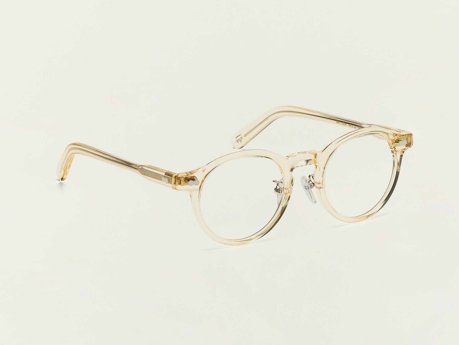 The MILTZEN W/ METAL NOSE PADS in Flesh The MILTZEN W/ METAL NOSE PADS in Flesh