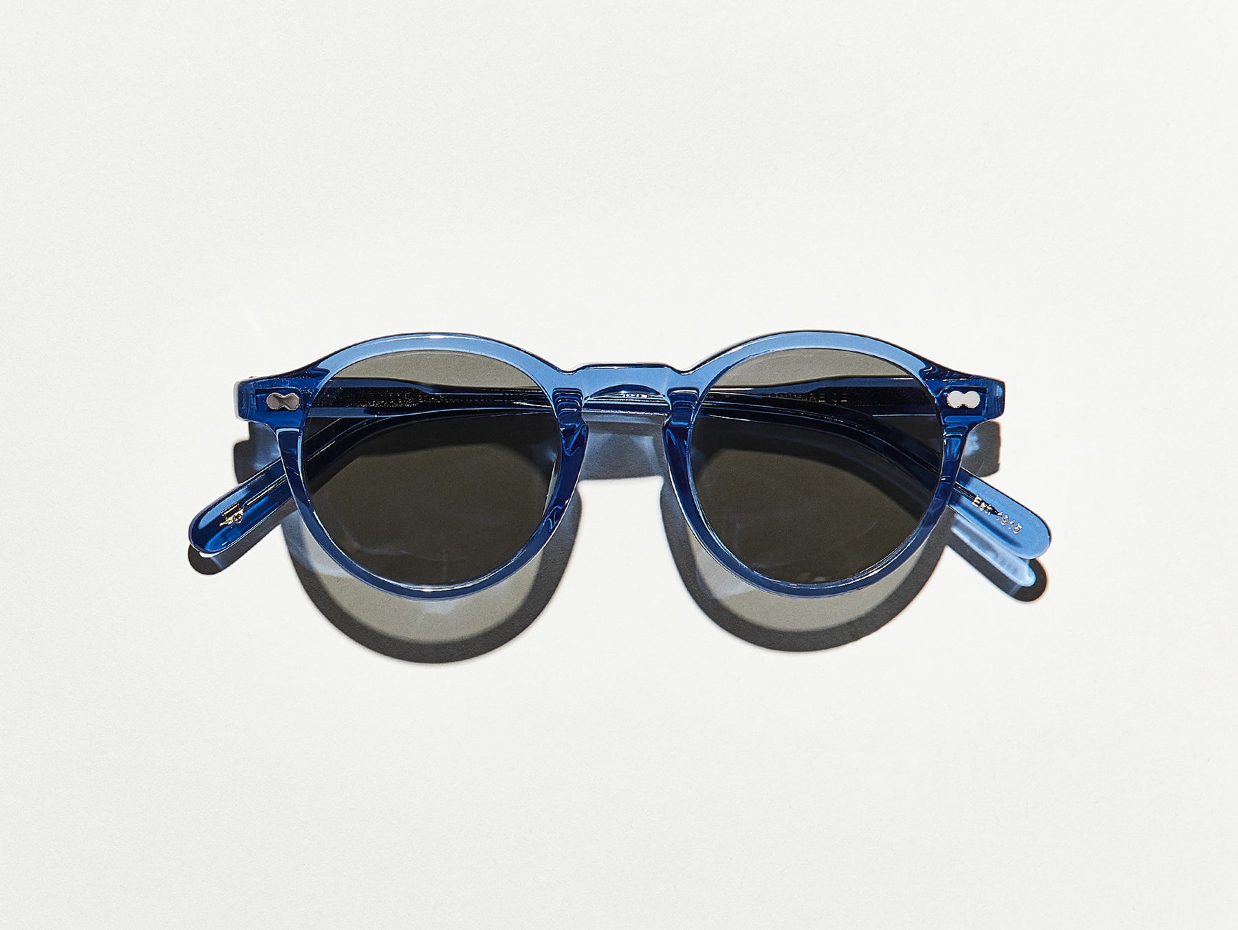The MILTZEN in Sapphire with Grey Glass Lenses The MILTZEN in Sapphire with Grey Glass Lenses