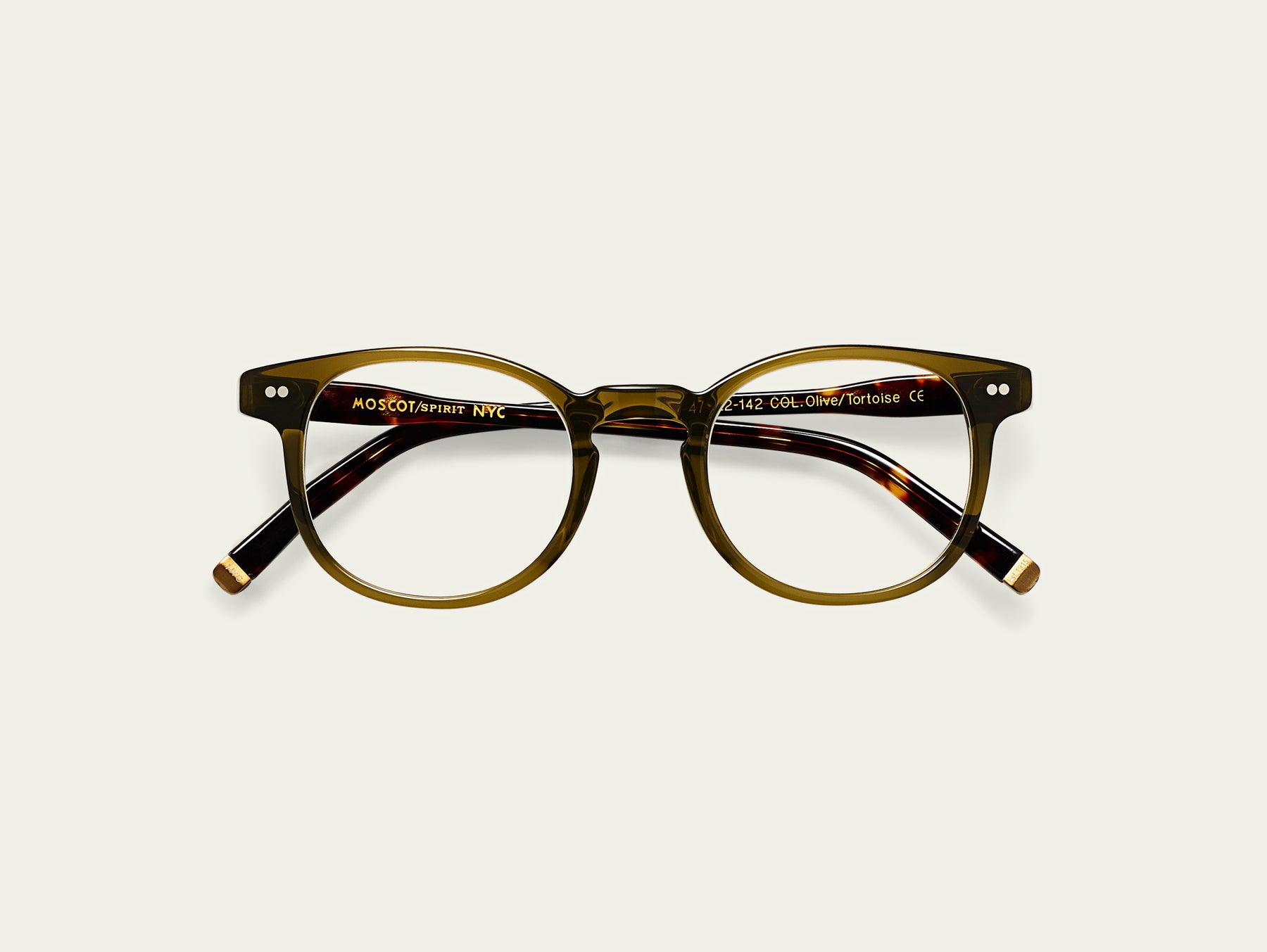 The MORT in olive/tortoise The MORT in olive/tortoise