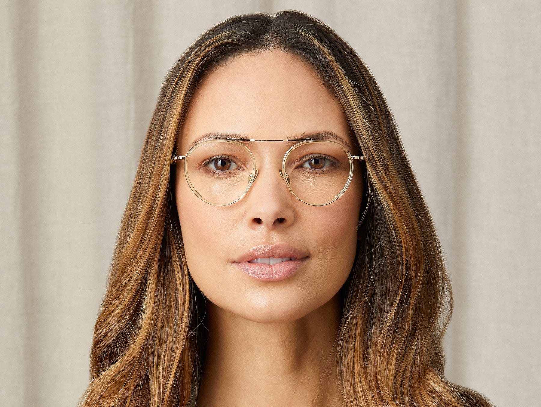 Model is wearing The PUPIK in size 47 in Citron/Tortoise Model is wearing The PUPIK in size 47 in Citron/Tortoise