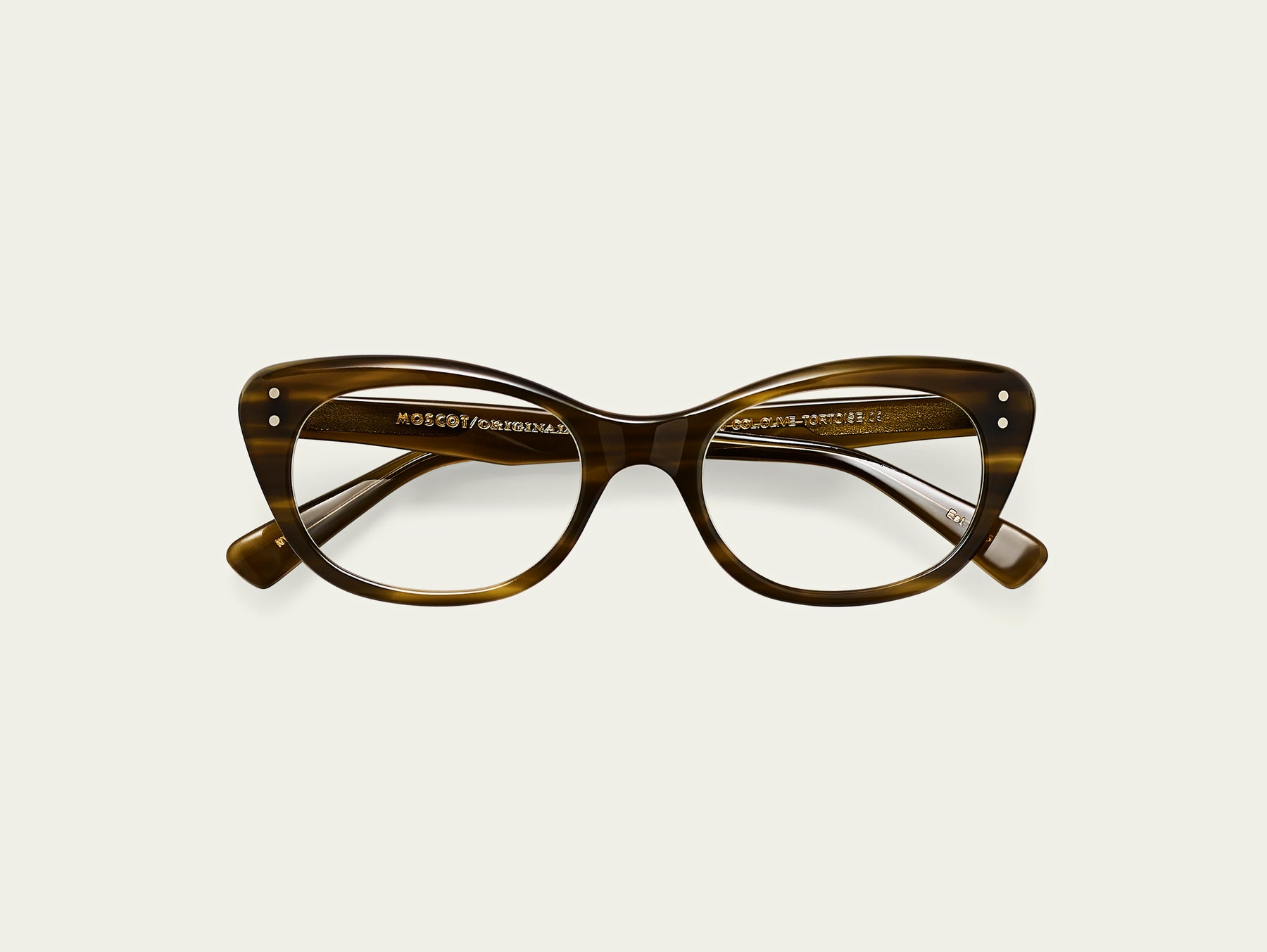 The SHAYNA in olive/tortoise The SHAYNA in olive/tortoise
