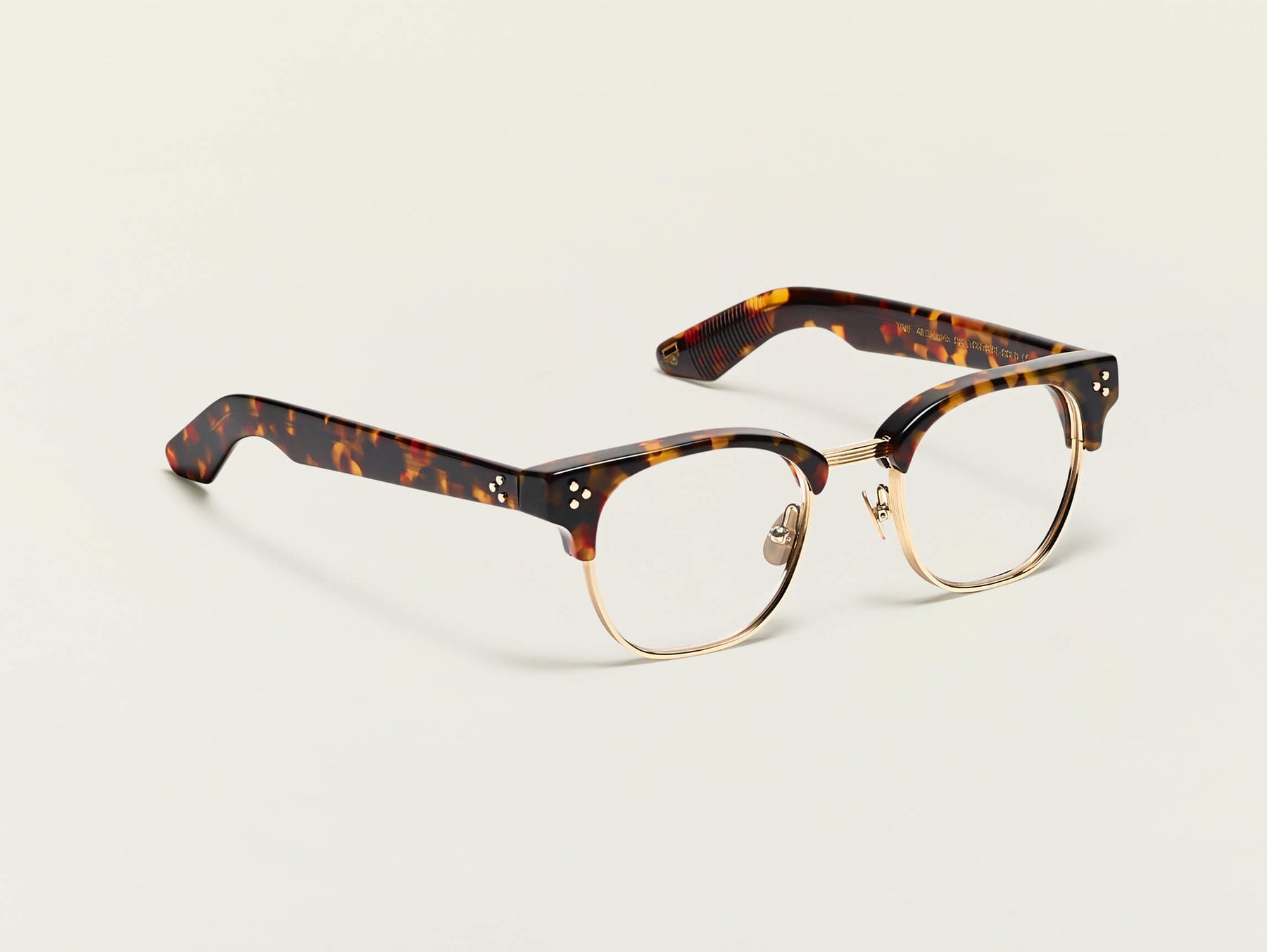 The TINIF in Tortoise/Gold The TINIF in Tortoise/Gold
