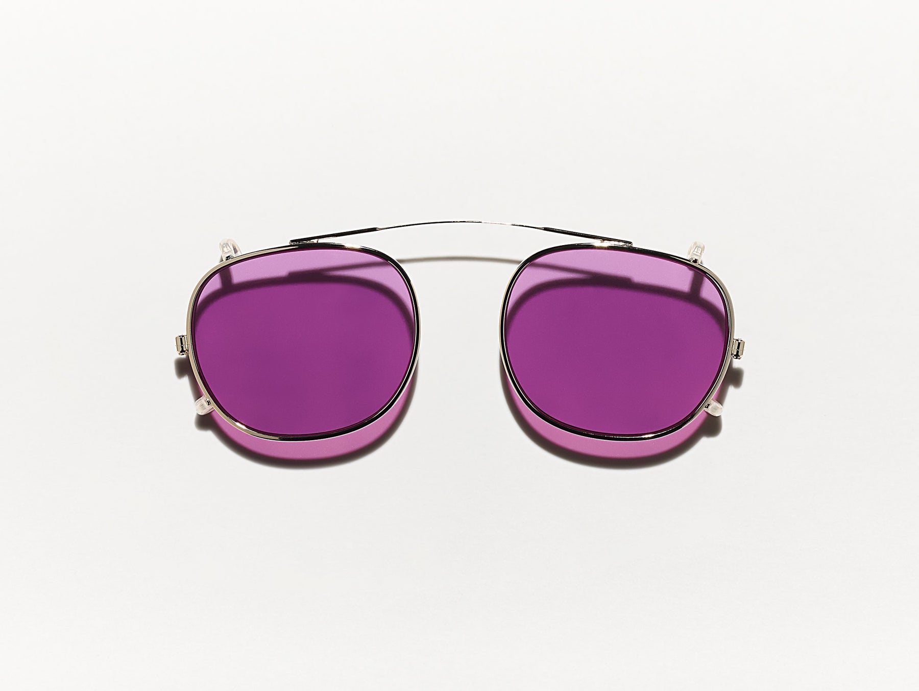 The CLIPTOSH in Gold with Purple Nurple Tinted Lenses The CLIPTOSH in Gold with Purple Nurple Tinted Lenses