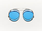 #color_celebrity blue | The CLIPZEN in Gold with Celebrity Blue Tinted Lenses
