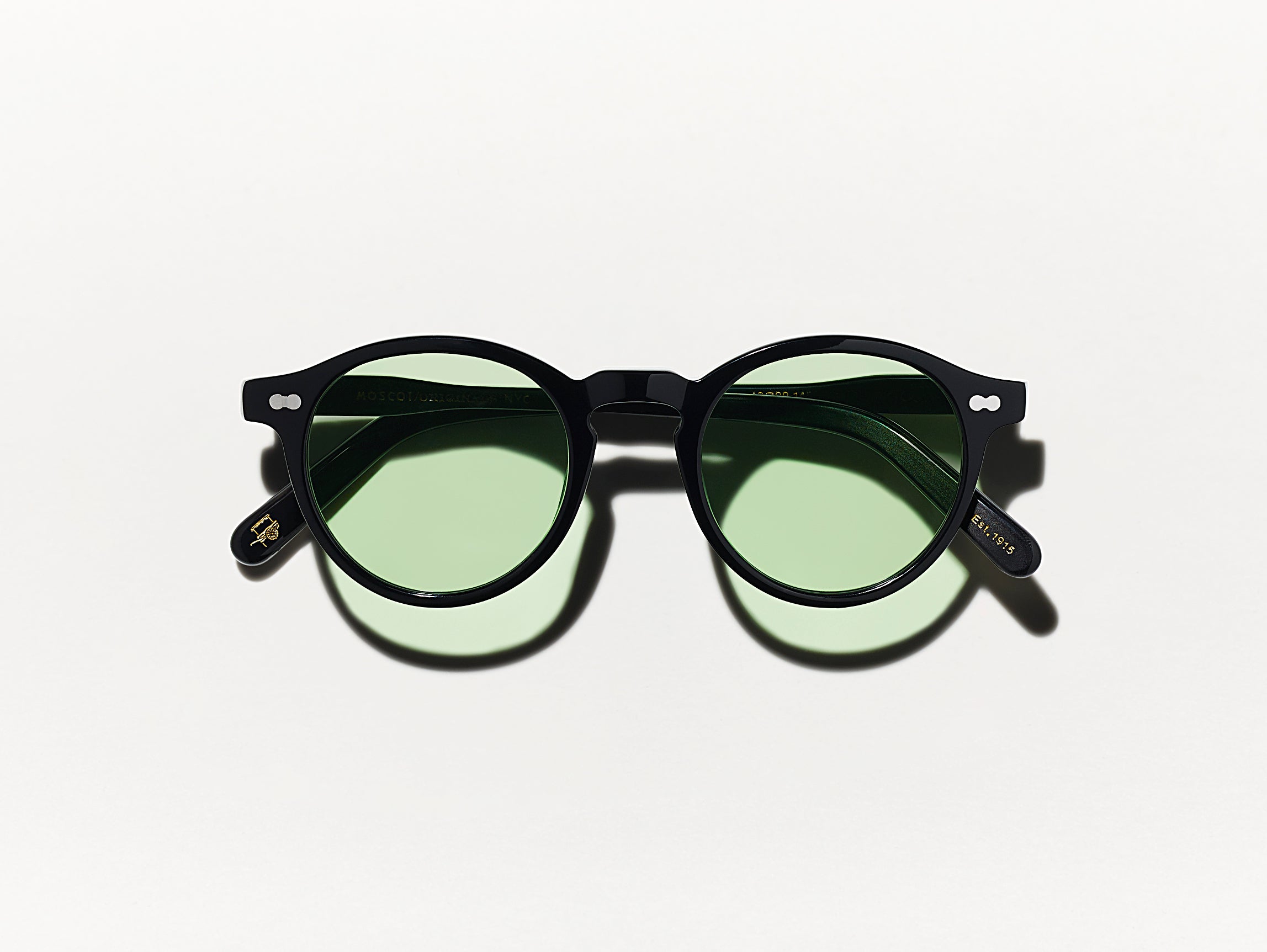 The MILTZEN Black with Limelight Tinted Lenses