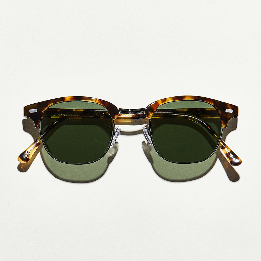 #color_classic havana/gunmetal | The YUKEL SUN In Classic Havana/Gunmetal with G-15 Glass Lenses