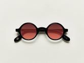 #color_cabernet | The ZOLMAN in Black with Cabernet Tinted Lenses