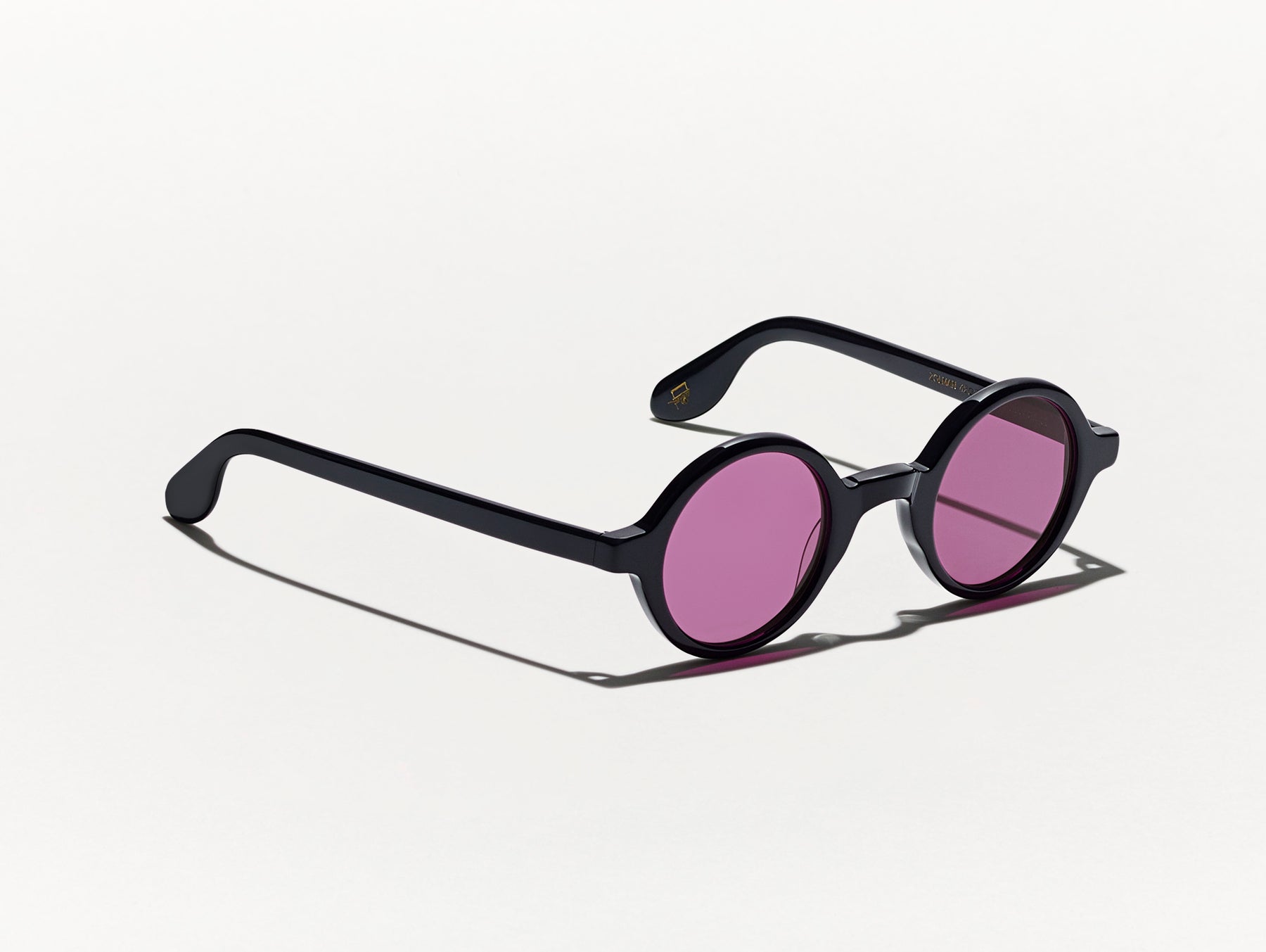 The ZOLMAN in Black with Purple Nurple Tinted Lenses The ZOLMAN in Black with Purple Nurple Tinted Lenses