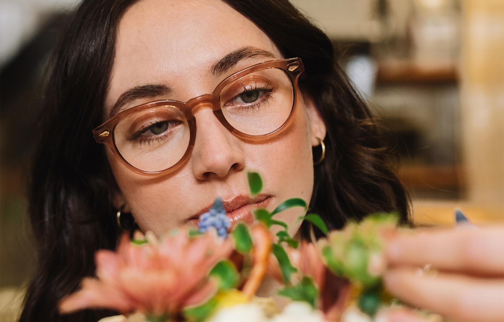 Lucie Franc de Ferriere in The MAYDELA in Vintage Rose