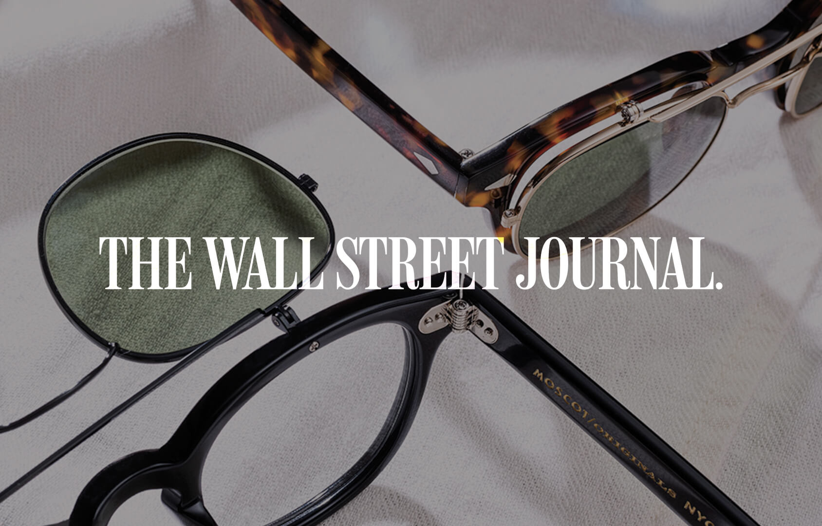 The Wall Street Journal Reports the Rise of Flip-Up Sunglasses