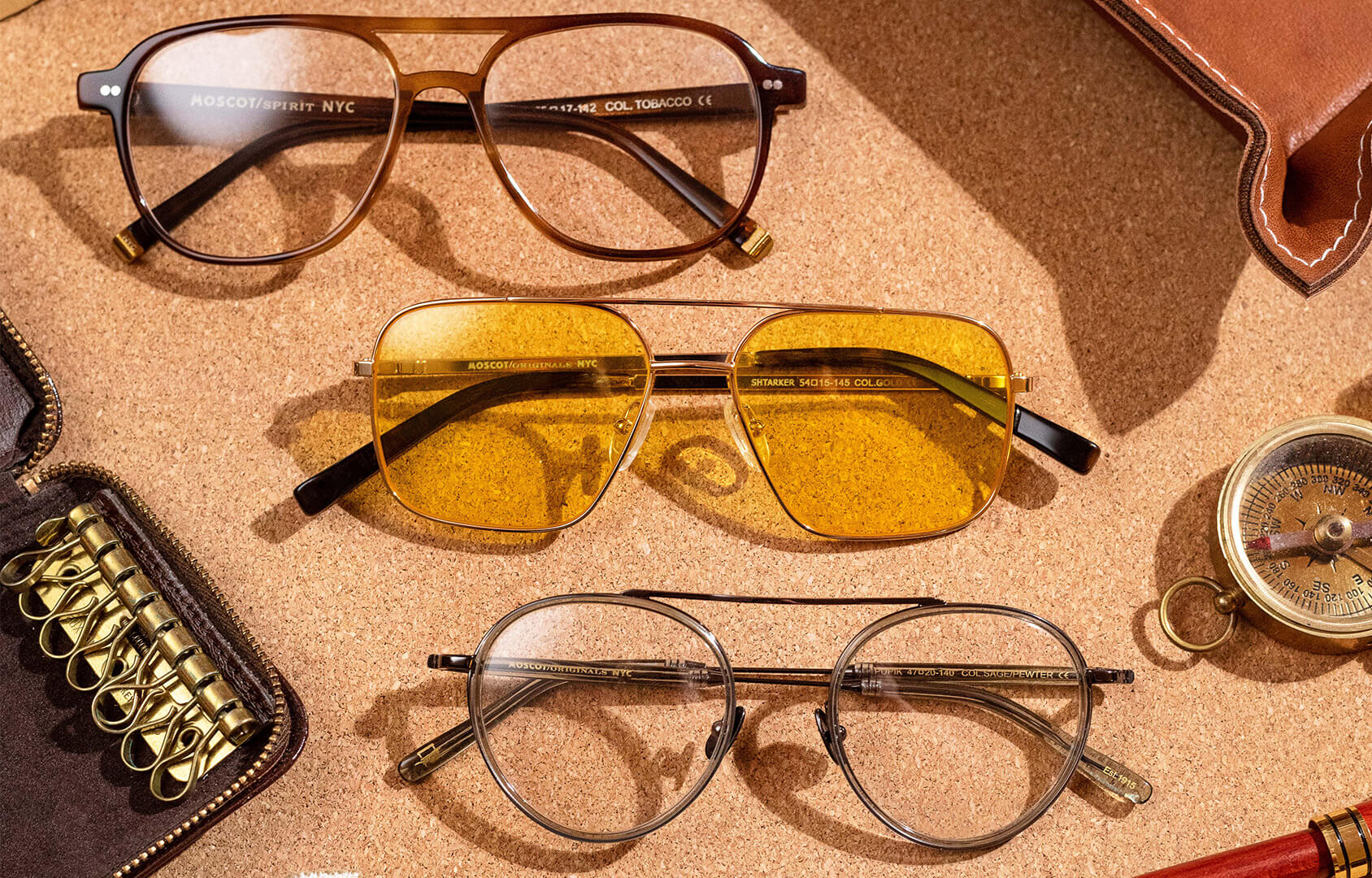 MOSCOT Aviator Sunglasses