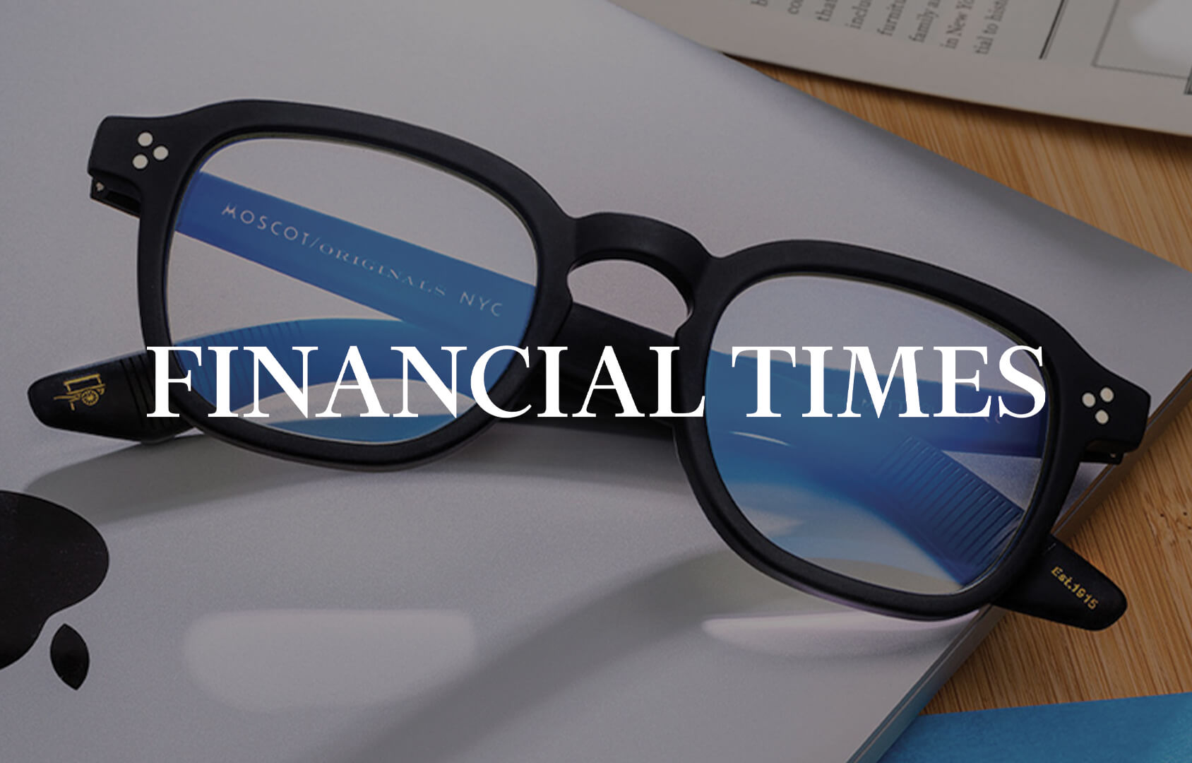 PETER PHILIPS WEARS THE MOMZA IN FINANCIAL TIMES