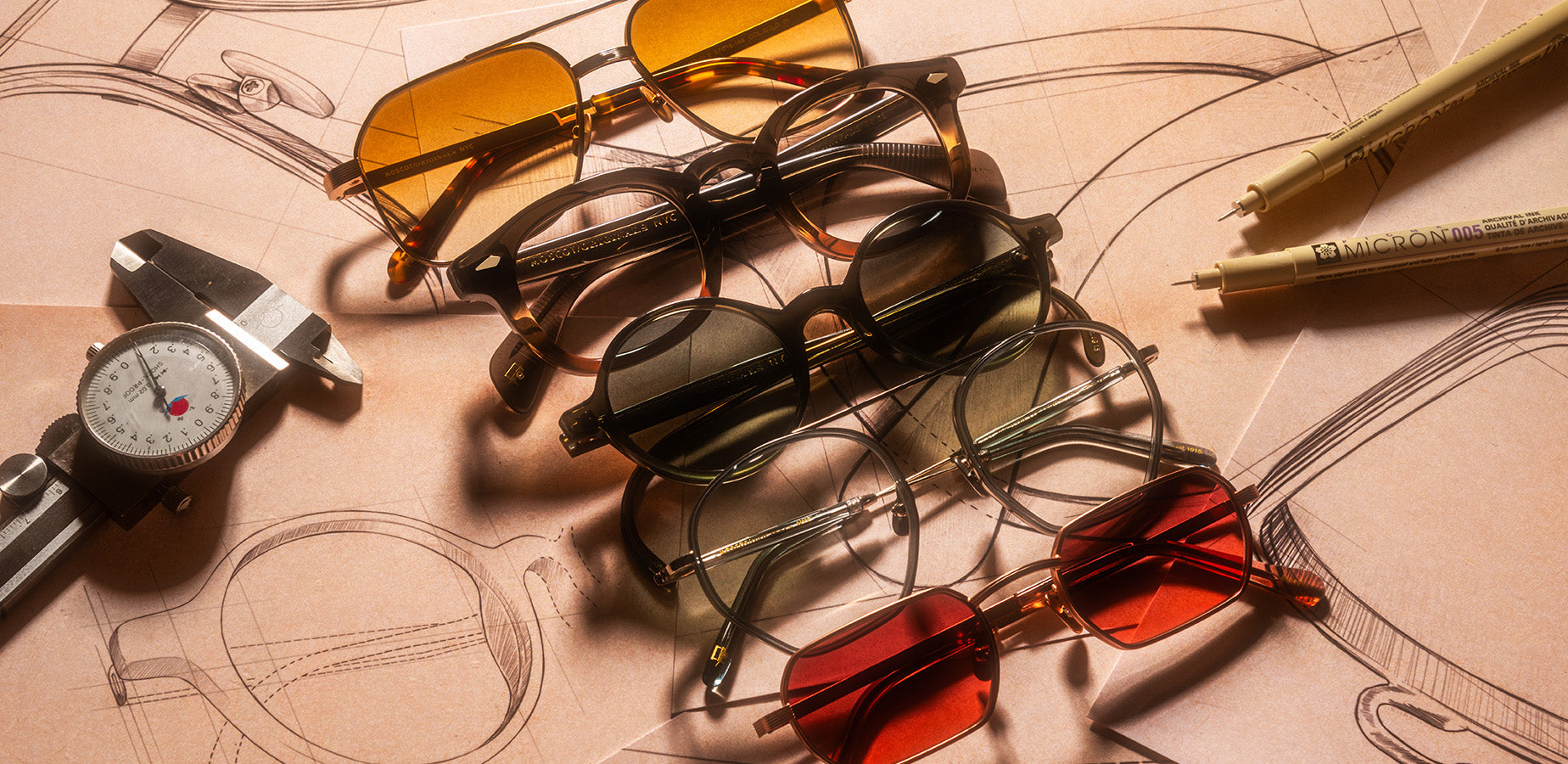 GEOMETRIC EYEGLASSES & SUNGLASSES