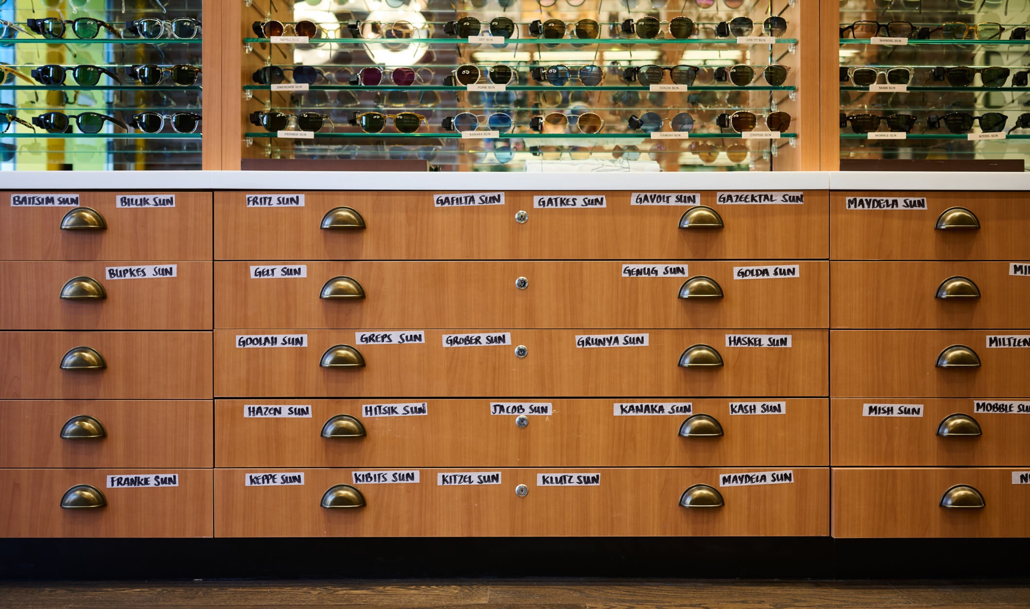 The MOSCOT Toronto Shop interior 5