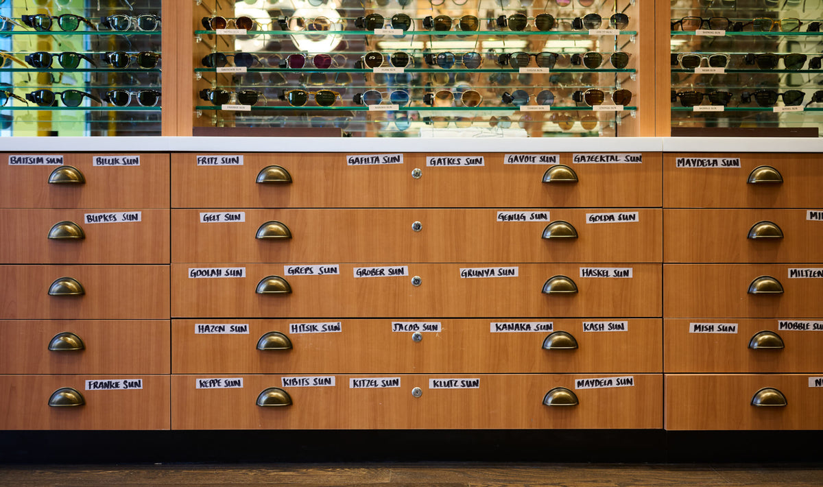 The MOSCOT Toronto Shop interior 5
