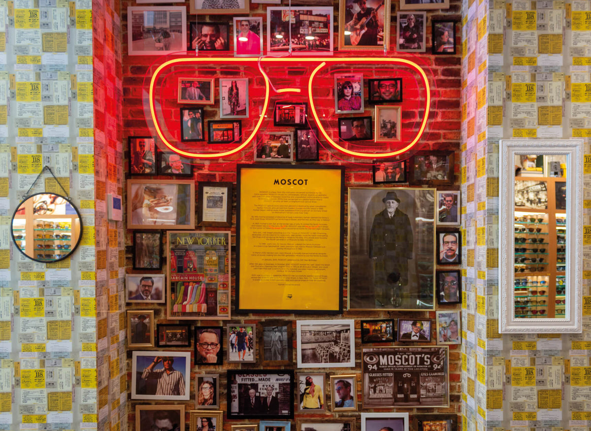 The MOSCOT Forte dei Marmi Shop interior 2