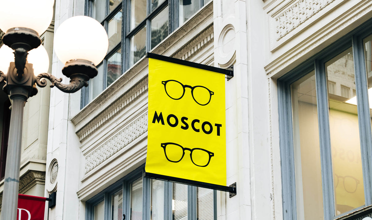 The MOSCOT Geary Shop exterior 2