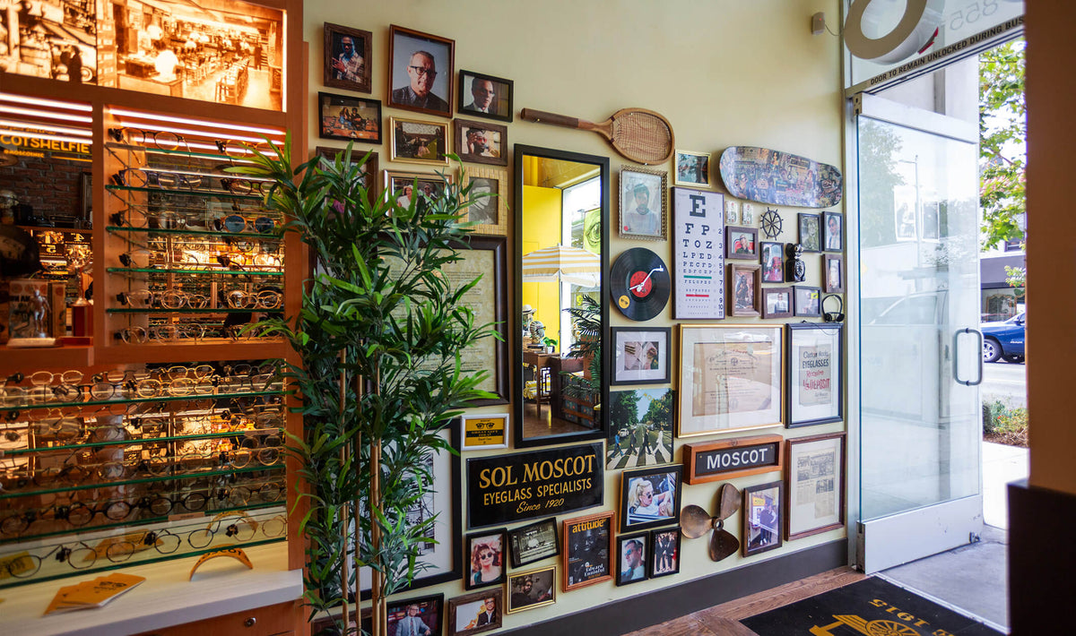 The MOSCOT Melrose Shop interior 2