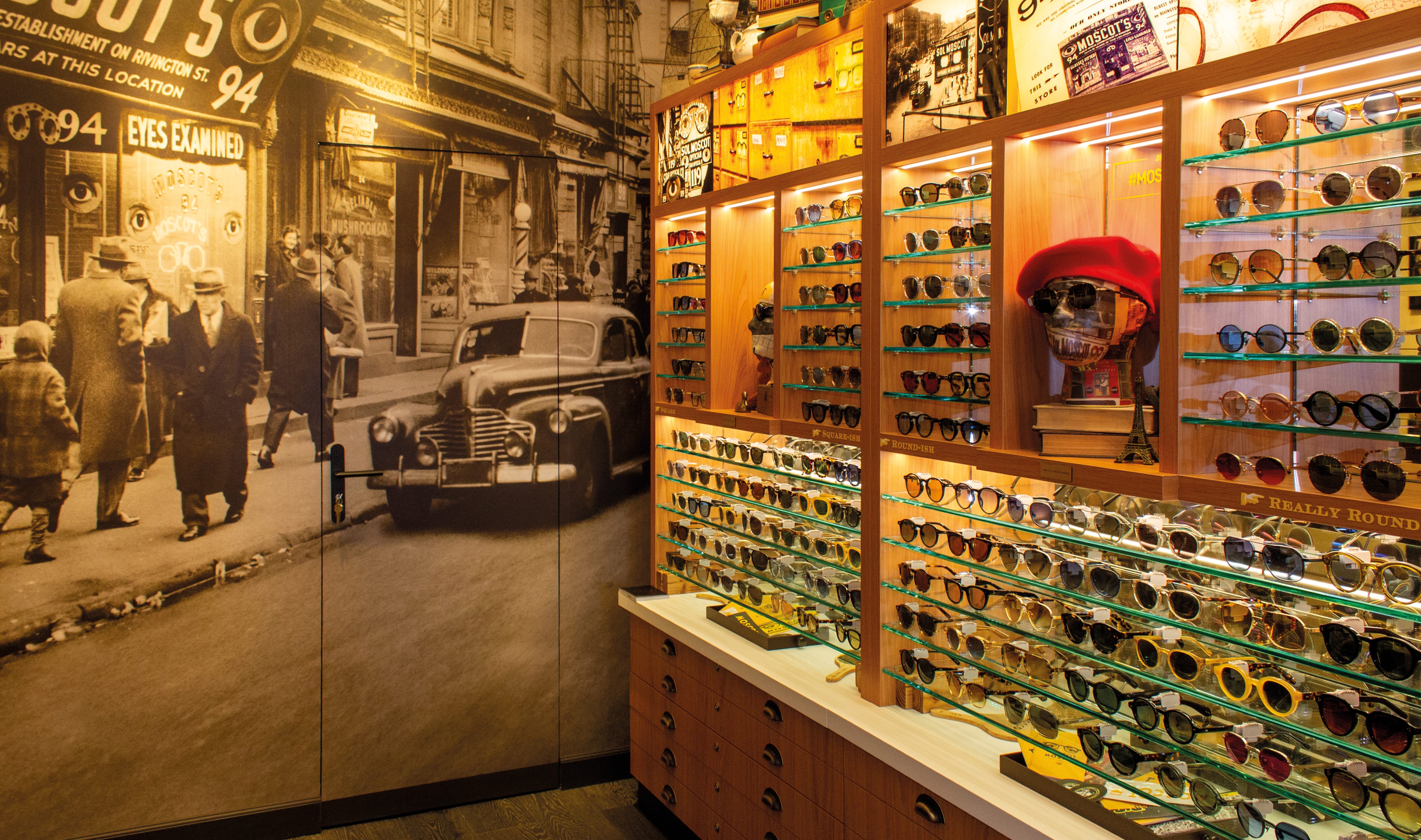 The MOSCOT Rive Gauche Shop Interior 2
