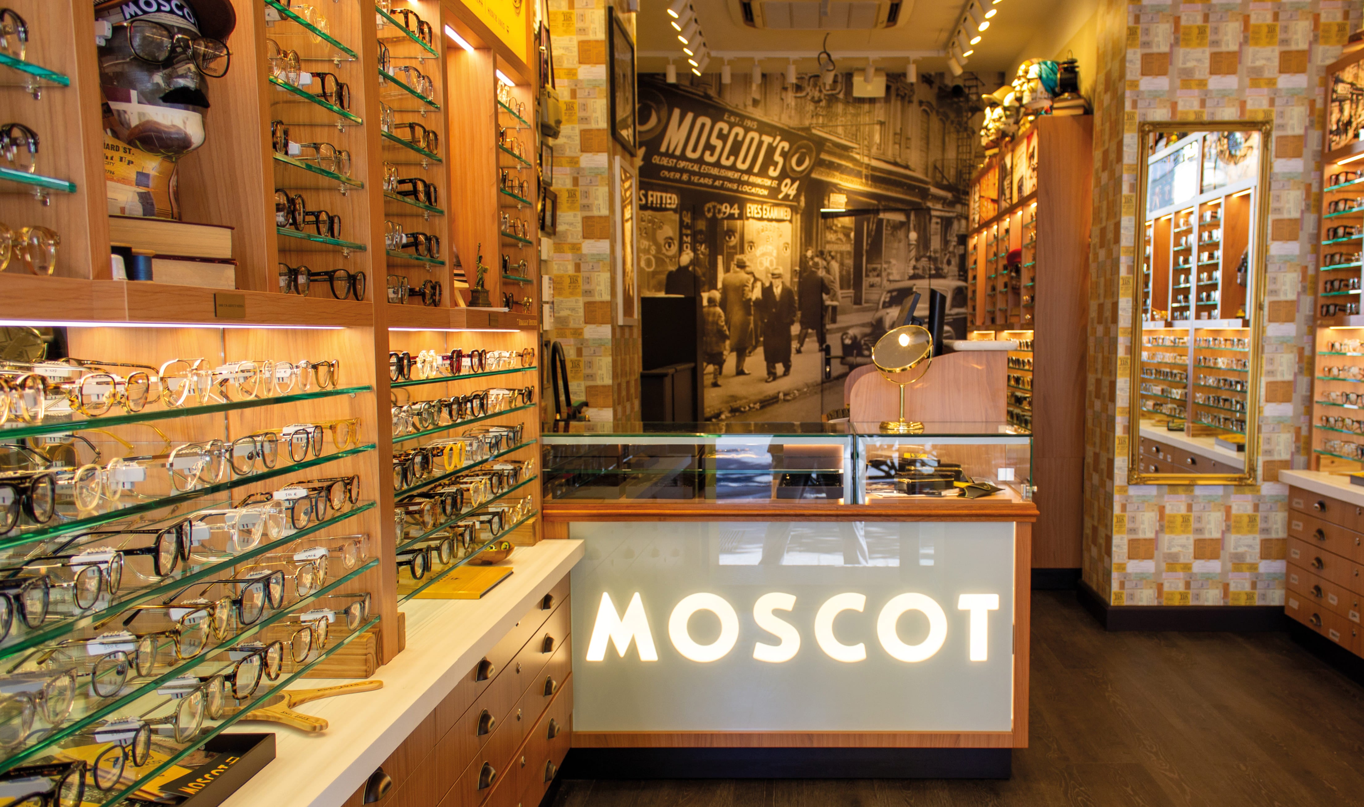 The MOSCOT Rive Gauche Shop Interior 3