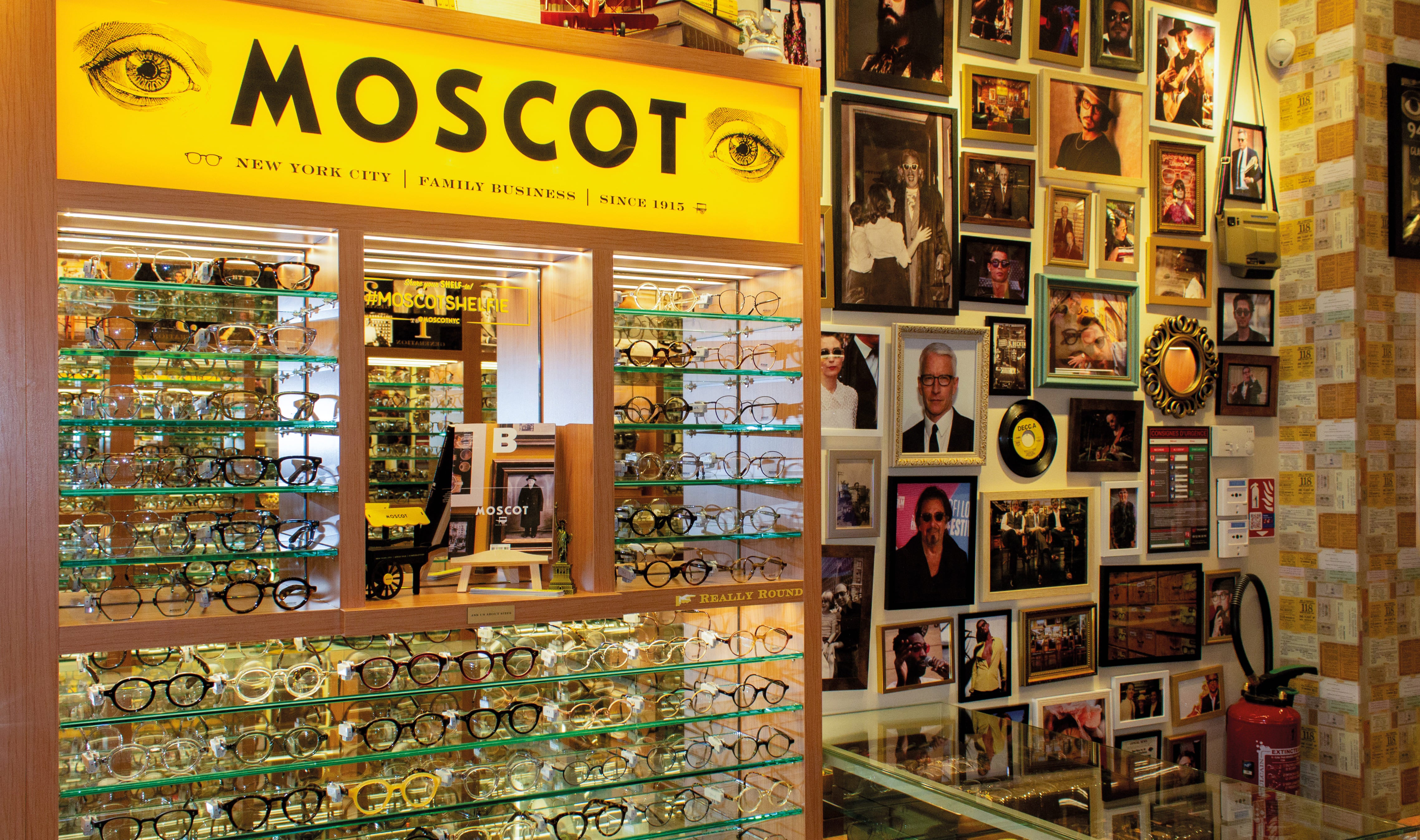 The MOSCOT Rive Gauche Shop Interior 4