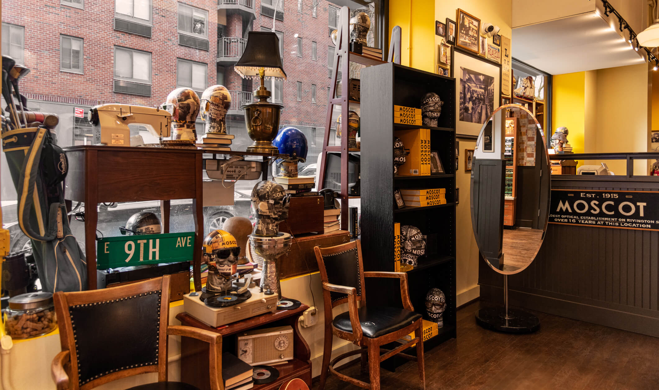 The MOSCOT Union Square Shop interior 4