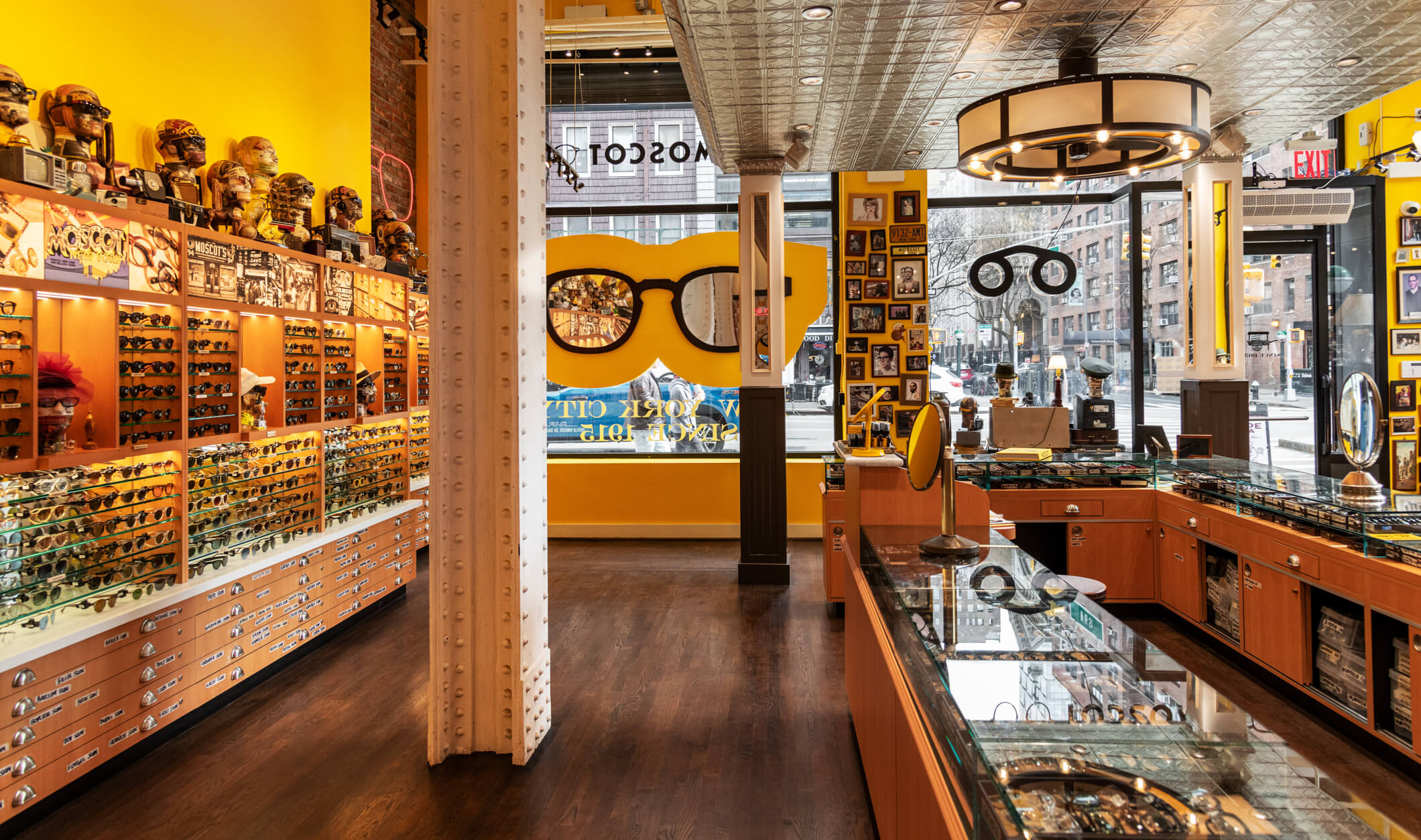 The MOSCOT Union Square Shop interior 3