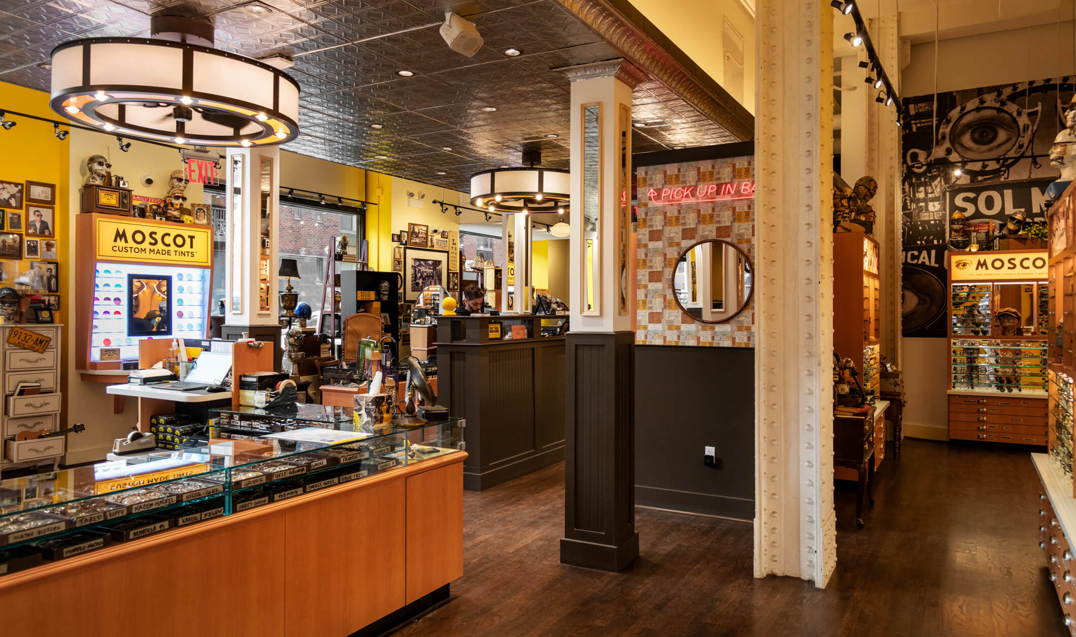 The MOSCOT Union Square Shop interior 2