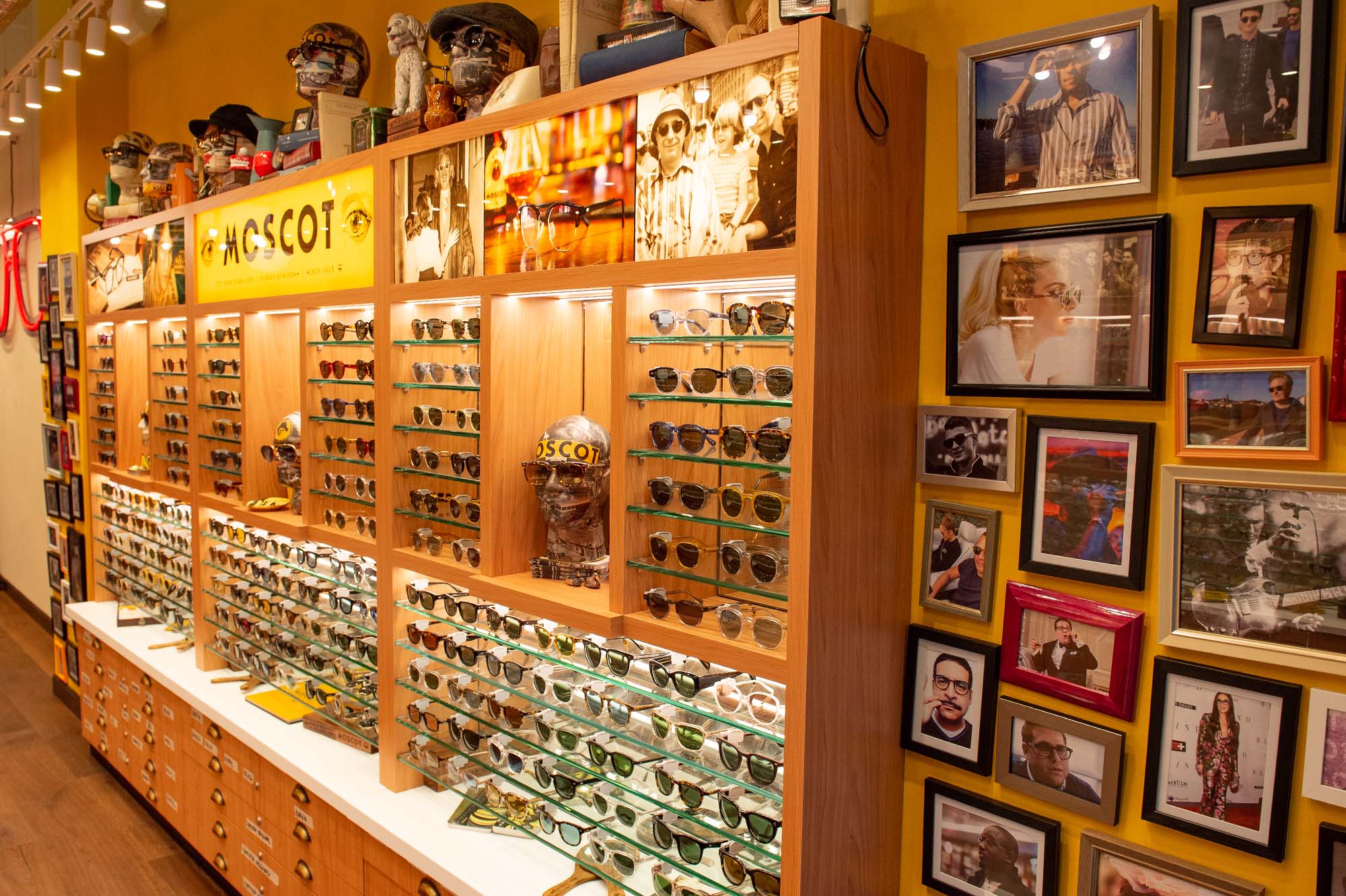 The MOSCOT Copenhagen Shop interior 3