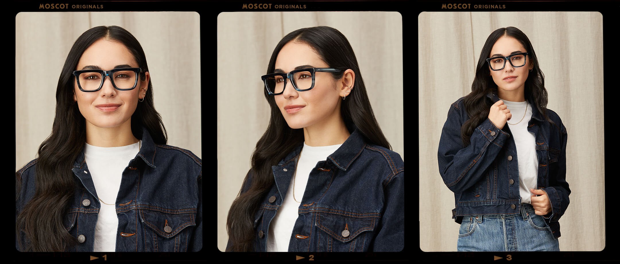 Model is wearing The RIZIK in size 49 in Ink