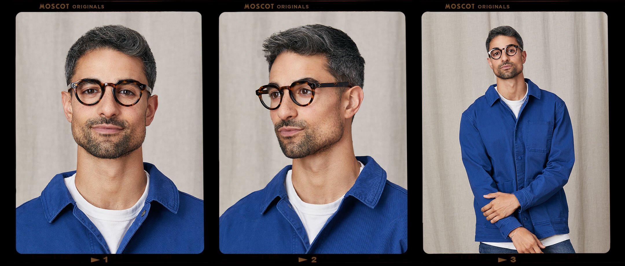 Model is wearing The GAVOLT in size 45 in Classic Havana
