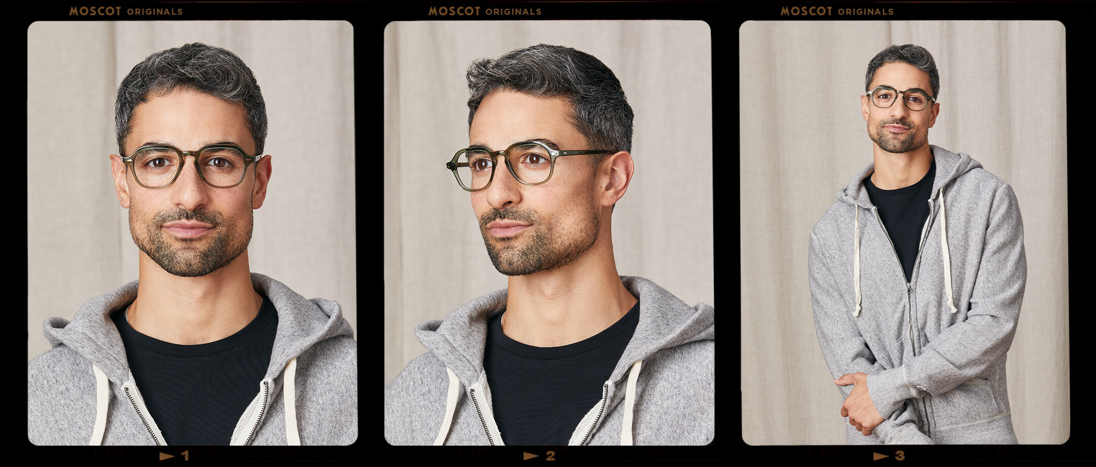 Model is wearing The YENEM in size 50 in Pine