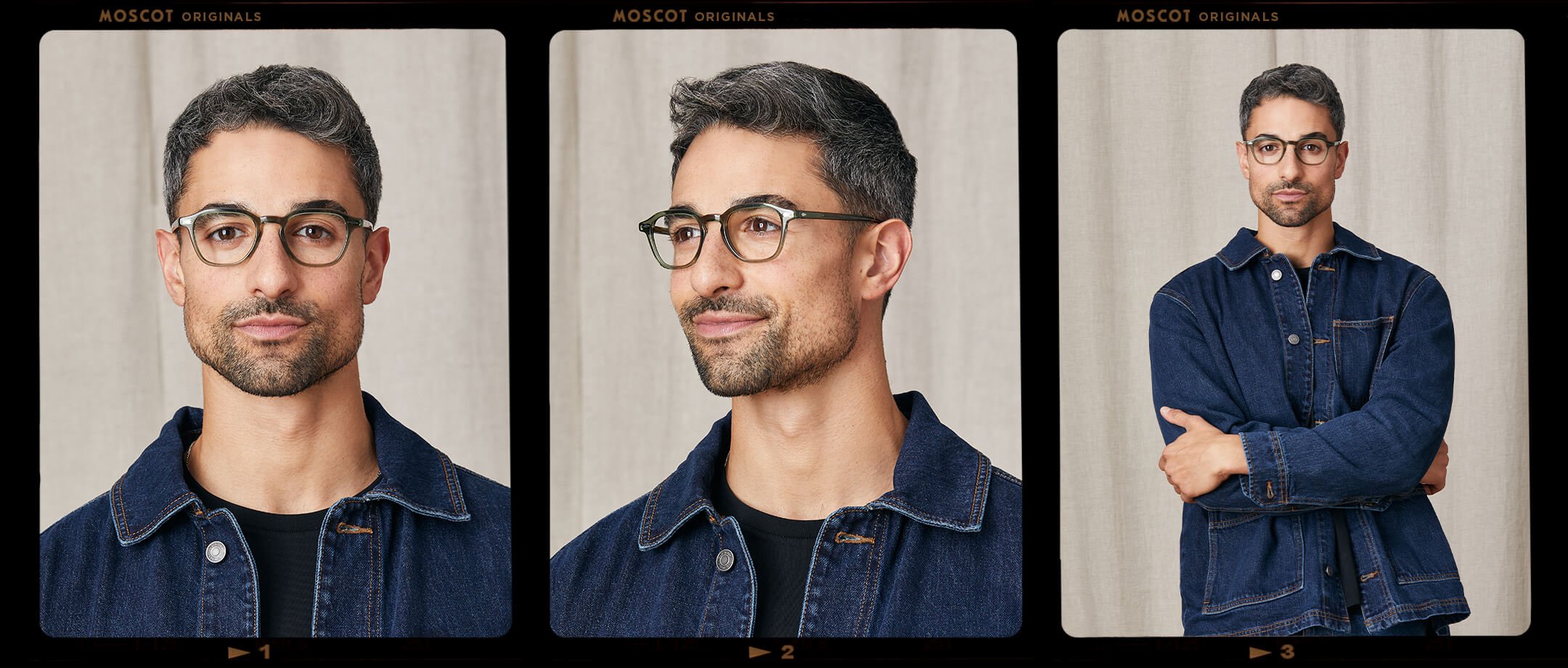 Model is wearing The VANTZ in size 47 in Pine