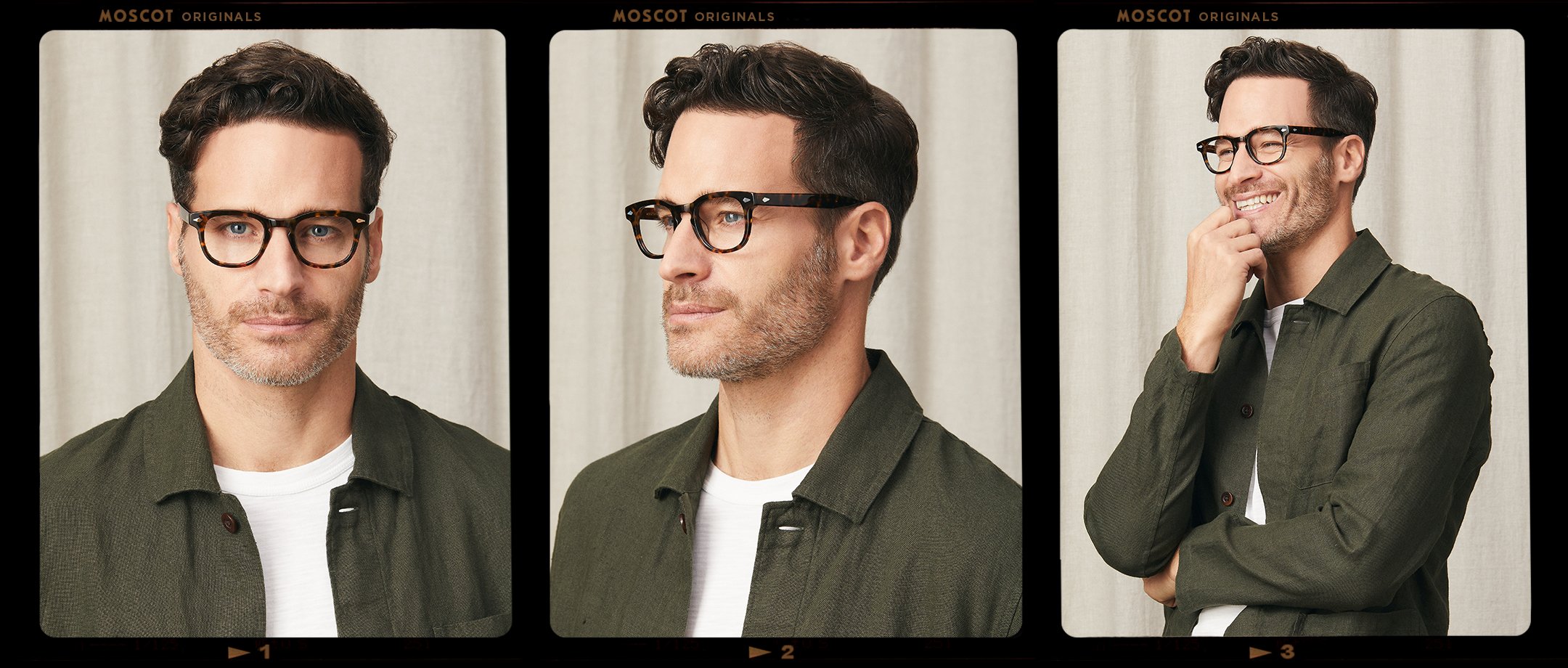 Model is wearing The GELT in size 49 in Tortoise