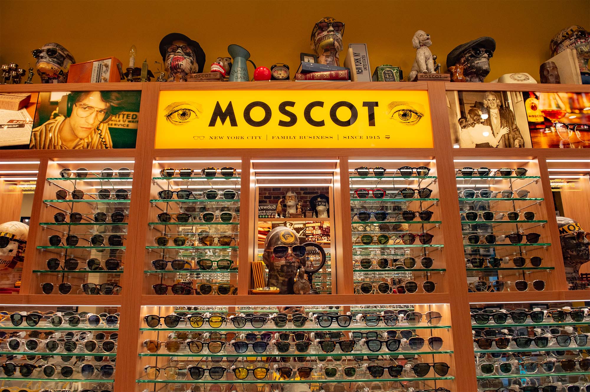 The MOSCOT Copenhagen Shop interior 2