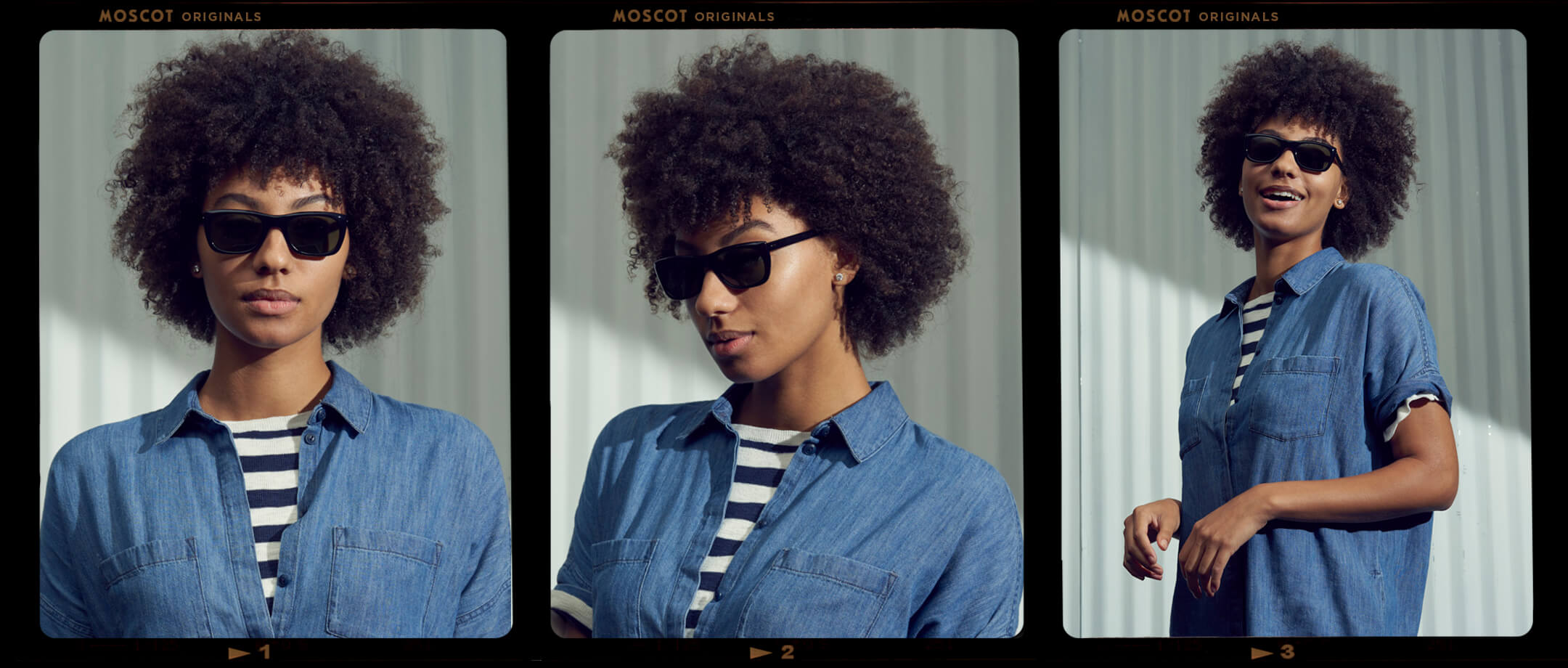 Model is wearing The KELEV SUN in size 51 in Black