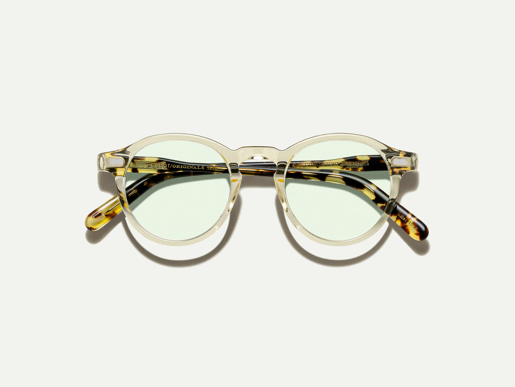 #color_citron/tortoise | نظارة MILTZEN بلون Citron/Tortoise مع عدسات GREEN+