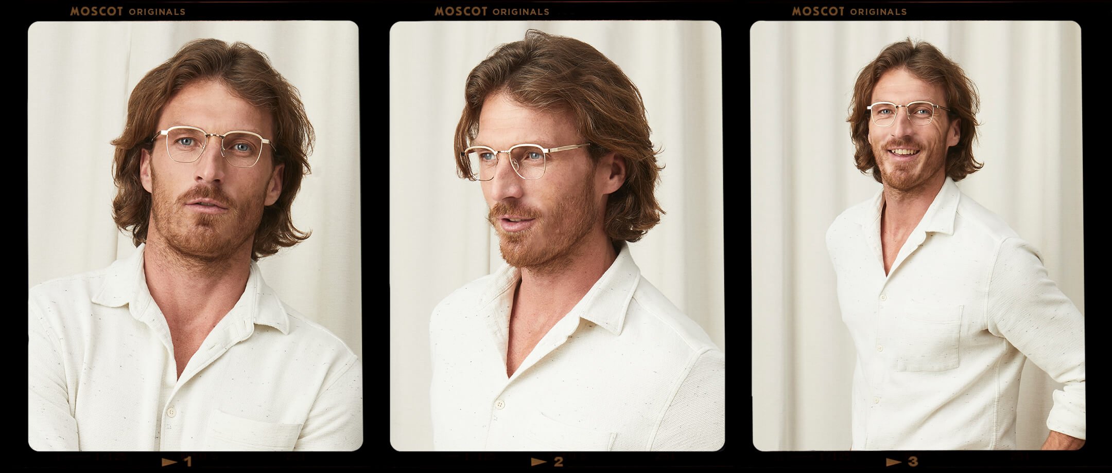 Model is wearing The MISH in size 48 in Gold