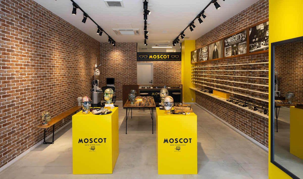 The MOSCOT Nagoya Shop interior