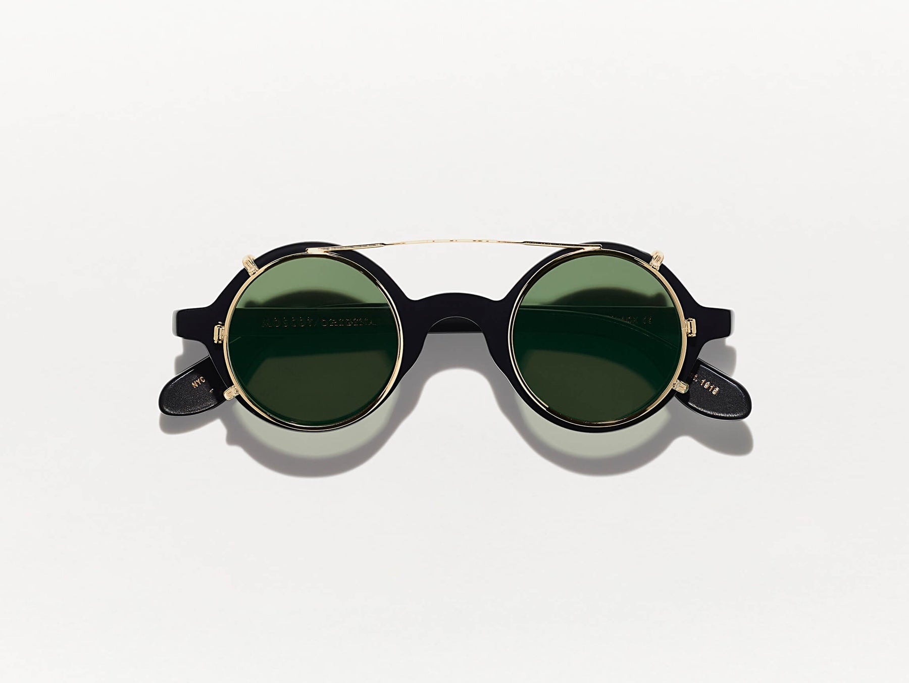 The ZOLMAN CLIP in Gold with G-15 Lenses