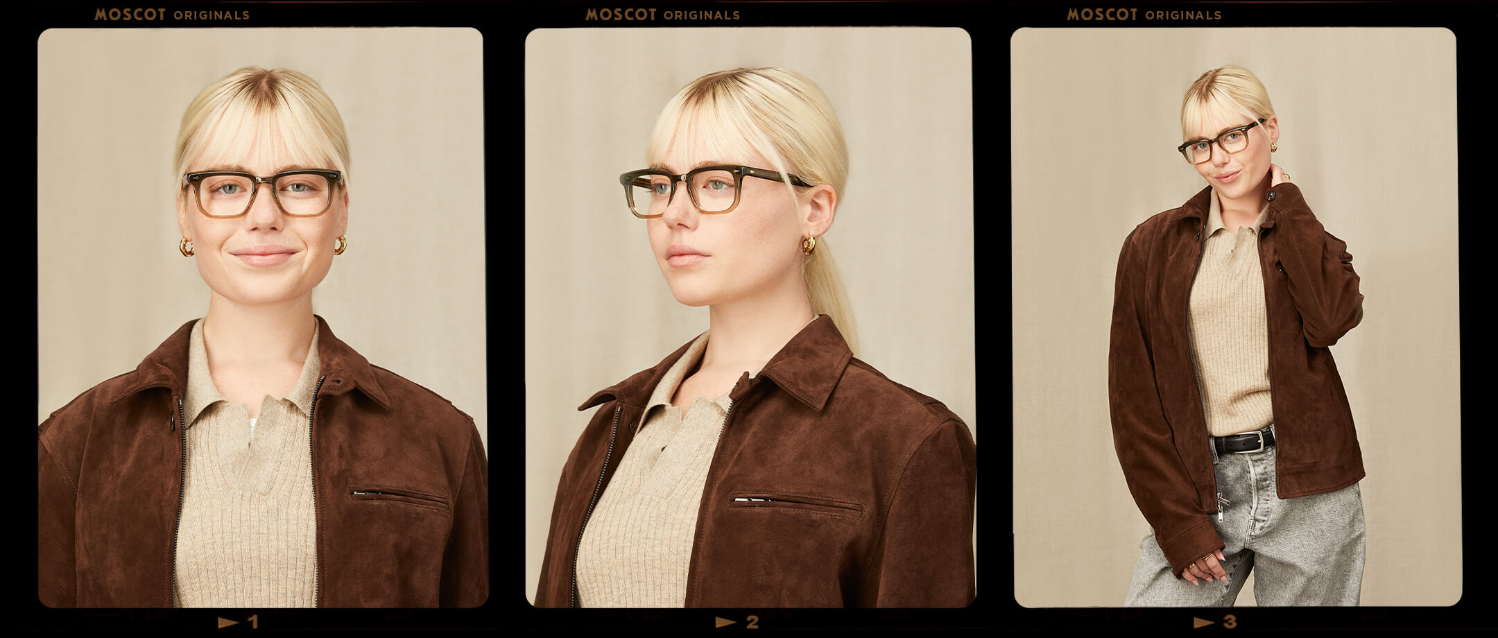Model is wearing The ZISSEL in size 49 in Khaki