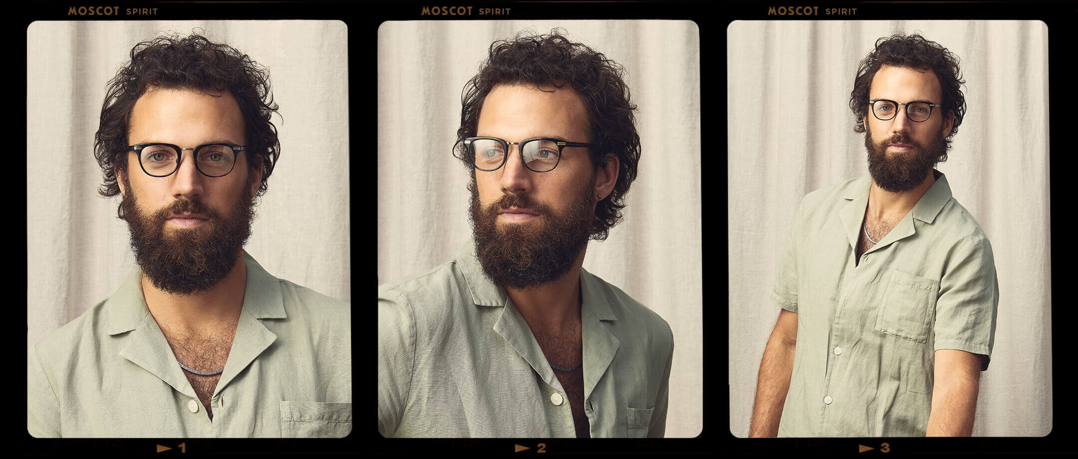Model is wearing The STEVIE in size 48 in Tortoise/Antique Gold
