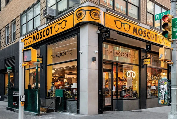 The MOSCOT Union Square Shop exterior