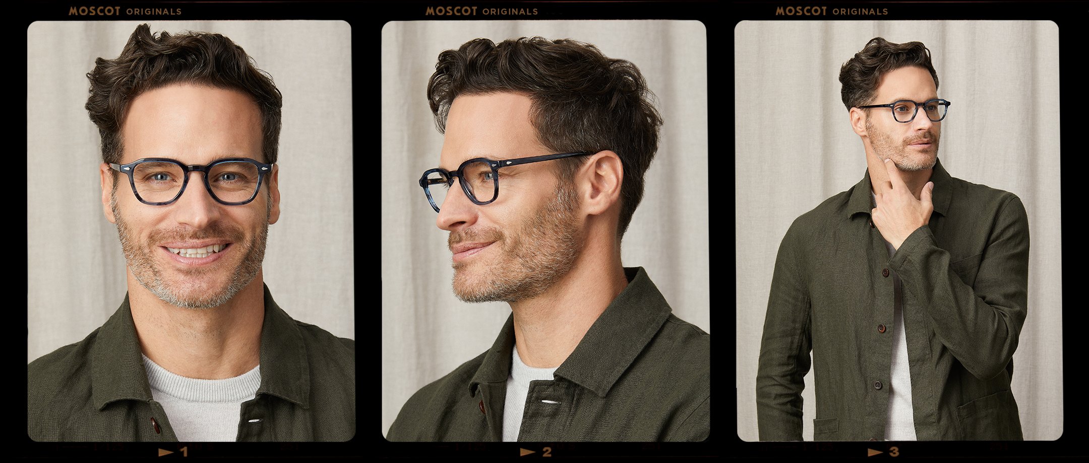 Model is wearing The VANTZ in size 47 in Ink