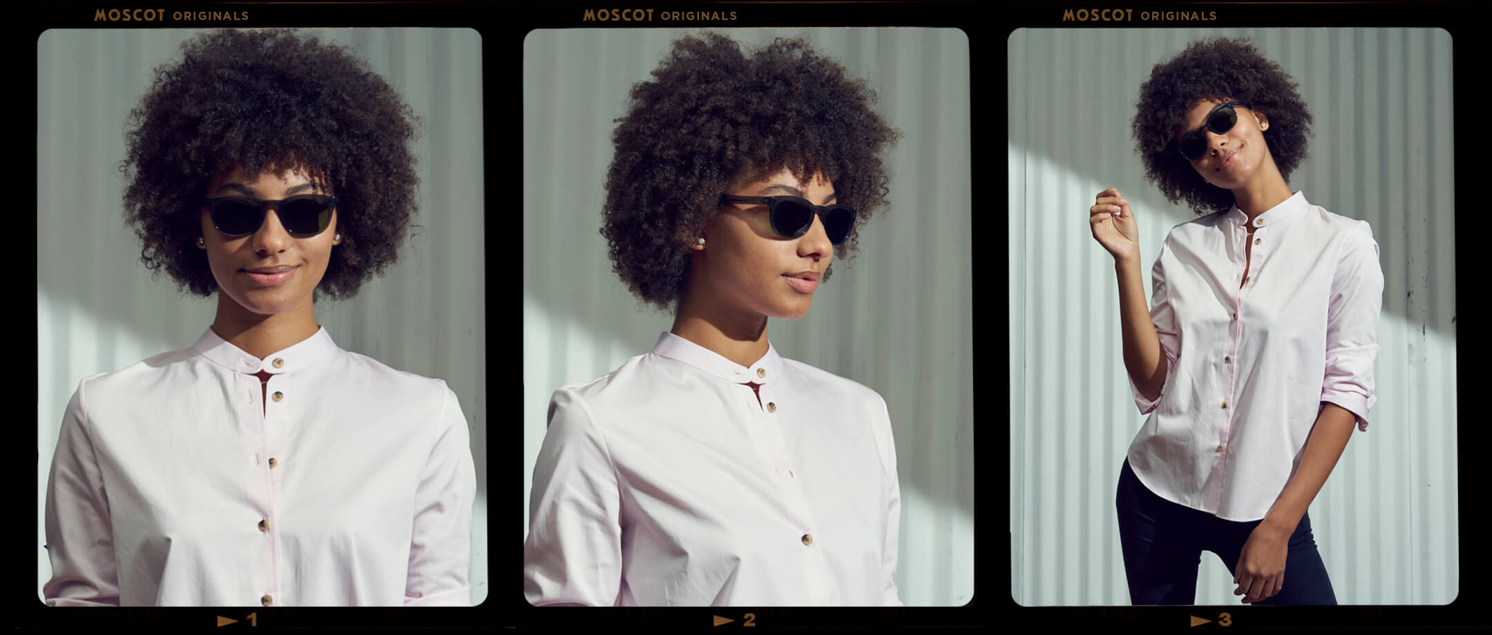 Model is wearing The ZILCH SUN in Grey in size 50 with G-15 Glass Lenses