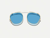 #color_celebrity blue | The ARTHUR CLIP  in Gold with Celebrity Blue Tinted Lenses 