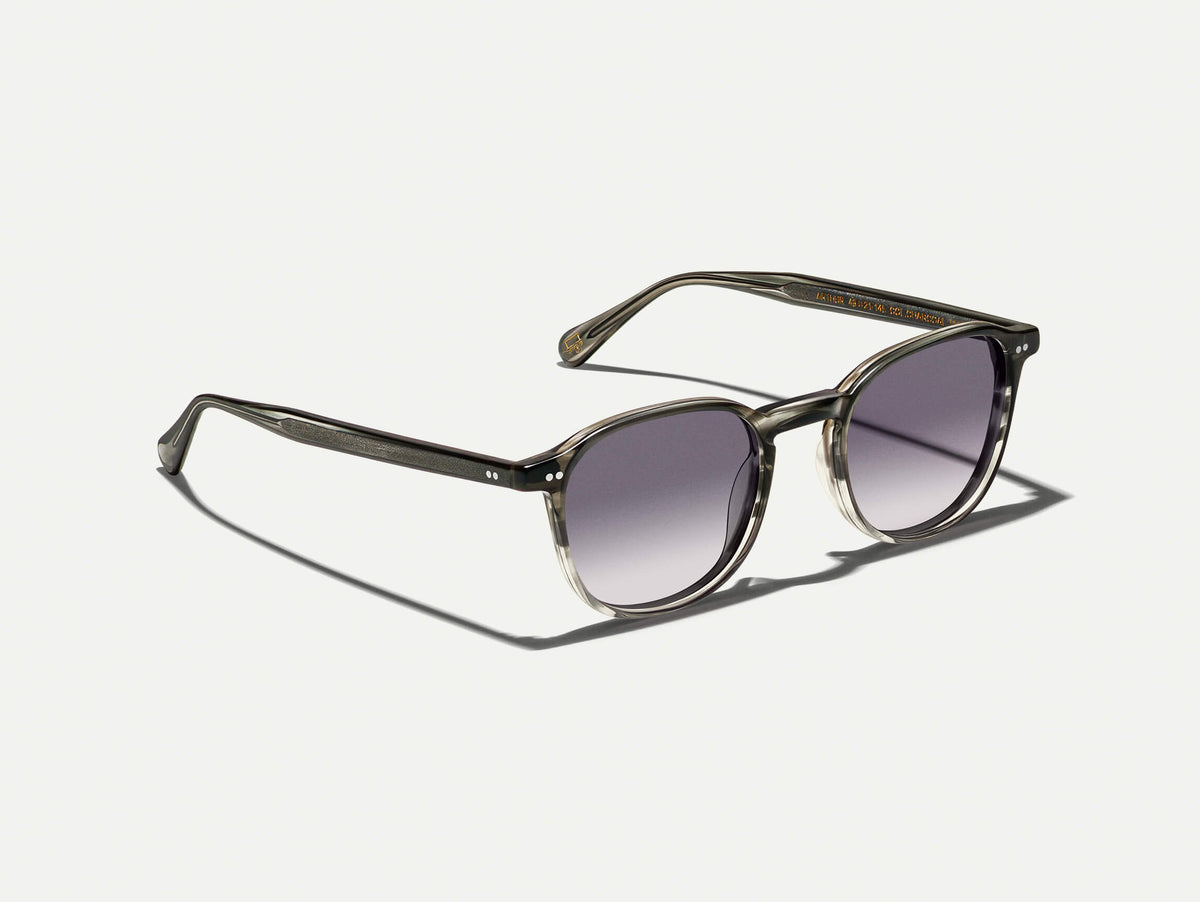 The ARTHUR in Charcoal with American Grey Fade Tinted Lenses