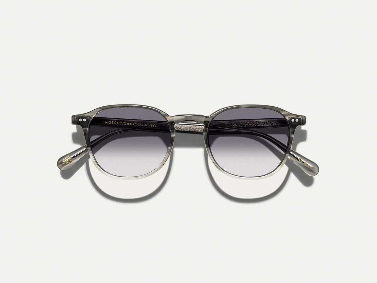 The ARTHUR in Charcoal with American Grey Fade Tinted Lenses