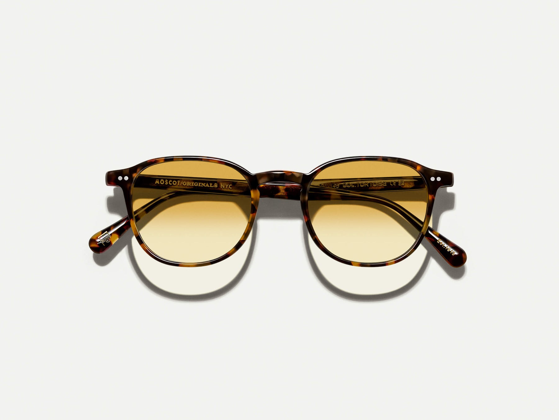 The ARTHUR in Tortoise with Chestnut Fade Tinted Lenses