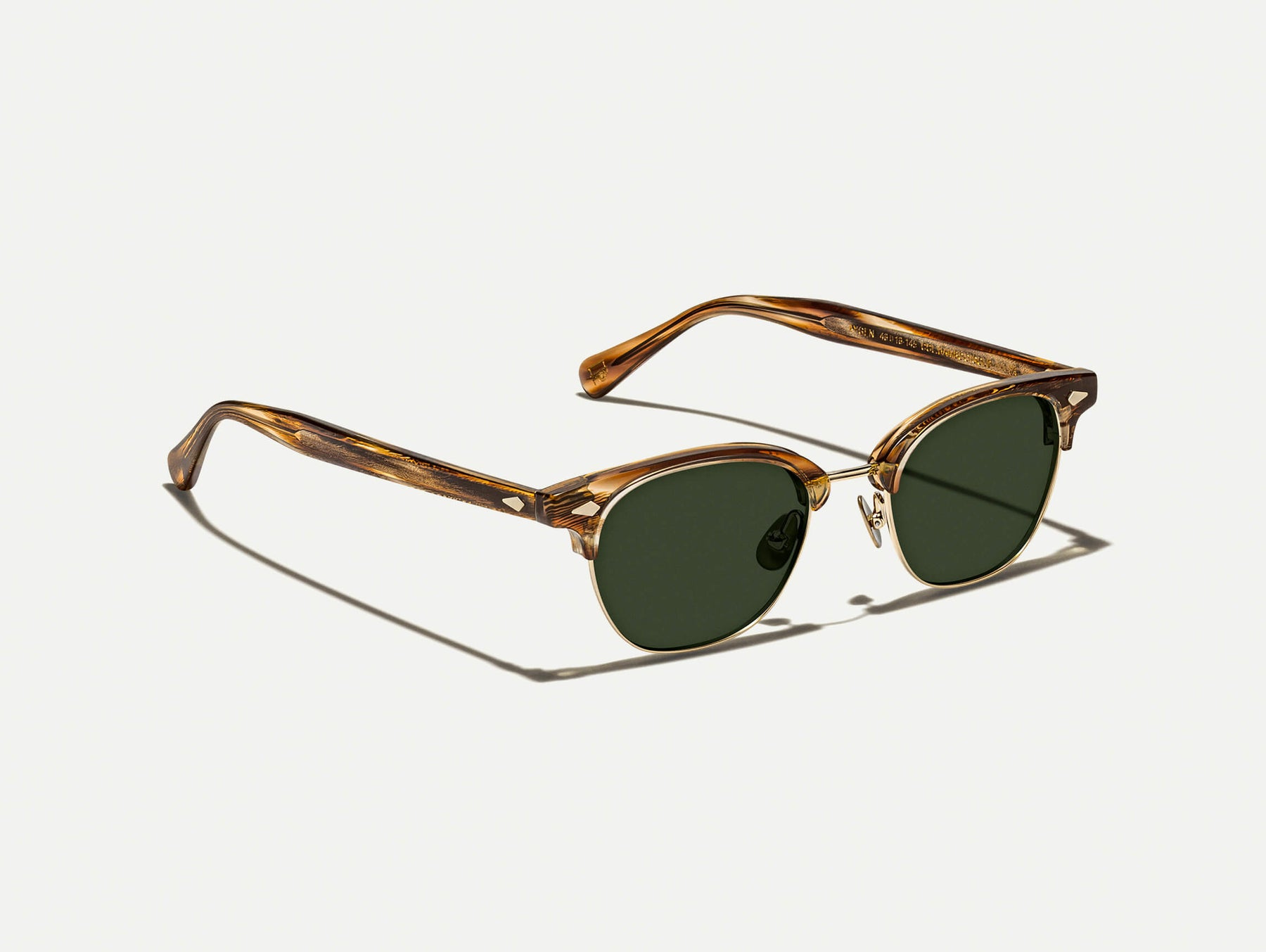 The AYGEN SUN in Bamboo with G-15 Tinted Lenses